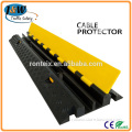 Most Selling Products 2 Channels Rubber Cable Protection Cover / Hose Protector